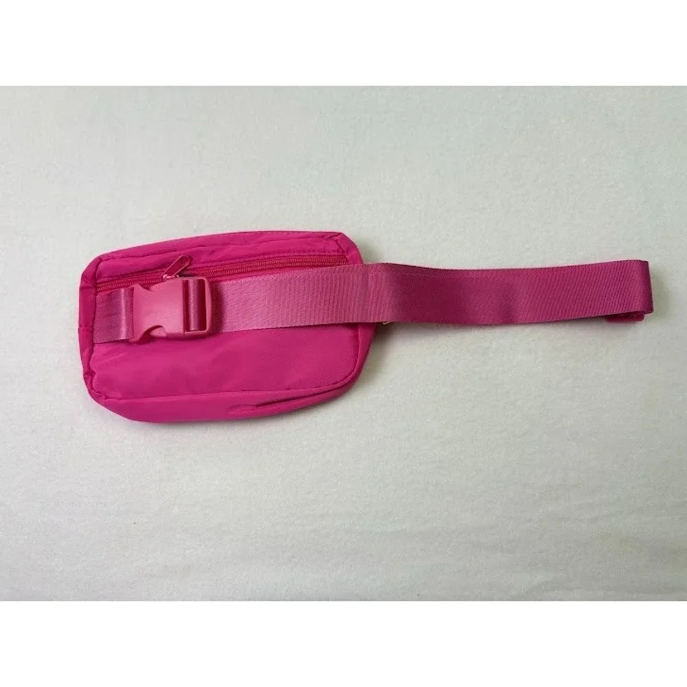 Fanny Pack for Girls‎ Hot Pink Chenelle Letter K Hot Pink Adjustable Strap NEW